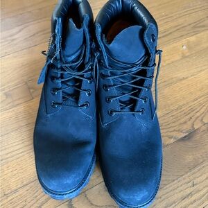 Timberland Black Leather Men's Boots